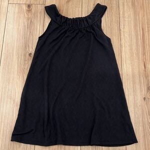 Vintage Havana High Neck Black Top
